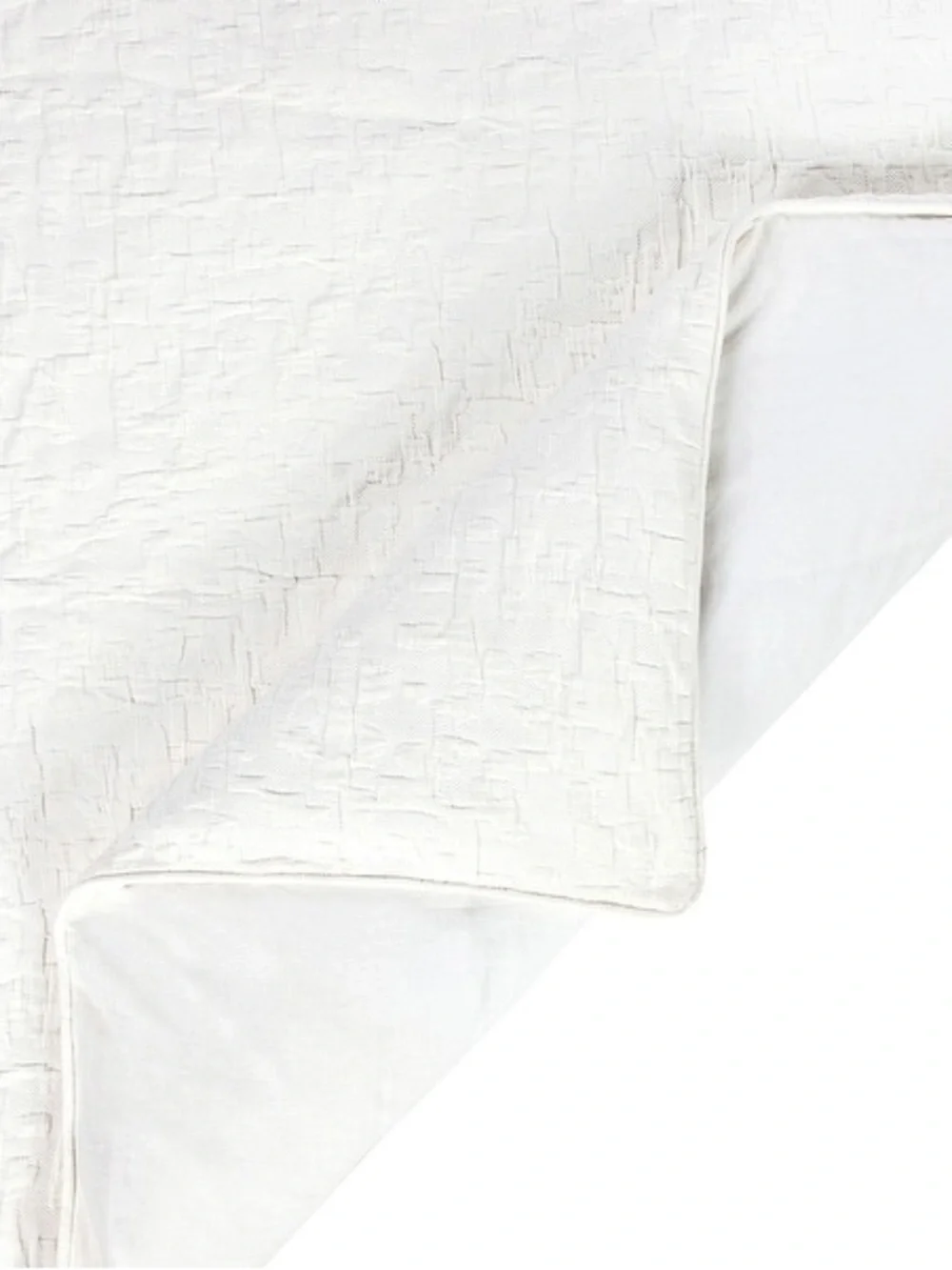 HiEnd Accents Porto Matelassé Textured 3 Piece Duvet Cover Set - Sz Full/Queen